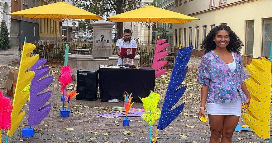 KUNSTZELLE im MQ: Lym Moreno & RainBoy. Calle orgánica