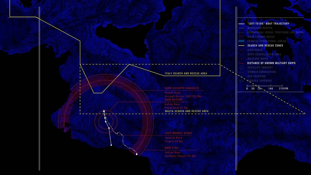 Liquid Traces - The Left-to-Die Boat Case, HD, 17 min, 2014-2