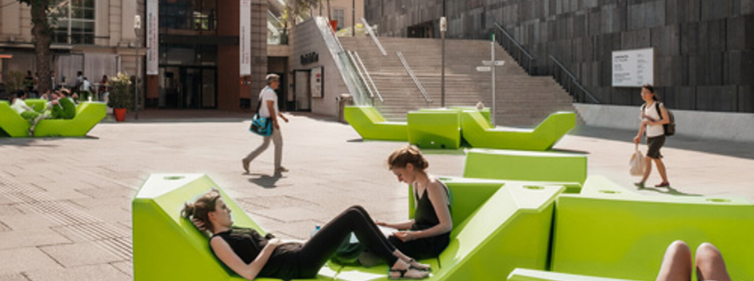 © Hertha Hurnaus Frühlingserwachen im MuseumsQuartier