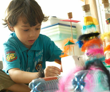 (c) Alexandra Eizinger, ZOOM kindermuseum ZOOM Atelier: Flaschenzauberland