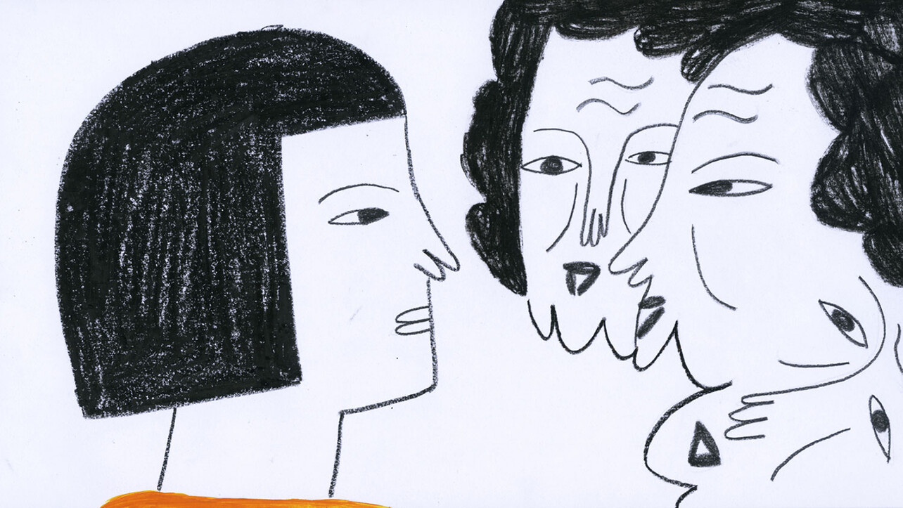 still from "West Question East Answer"