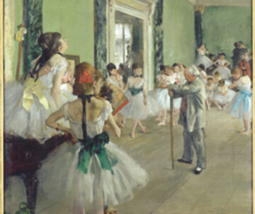 Vermittlungsprogamm zu der Ausstellung IMPRESSIONISTEN aus dem Pariser Musée d'Orsay für Schulen