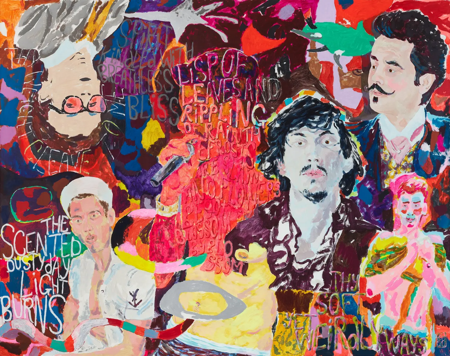 Richard Hawkins, Softly yet Weirdly Ways, 2020 Courtesy des Künstlers; Galerie Buchholz, Köln/Berlin/New York; und Greene Naftali, New York