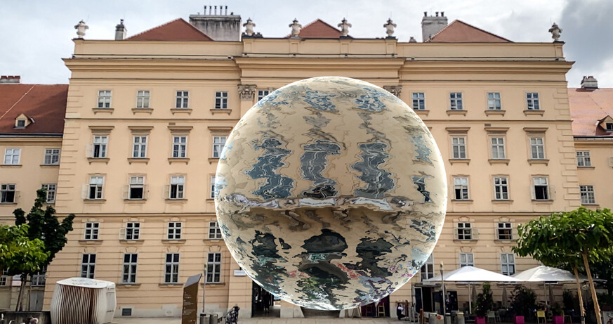 Flying Eyes von Eva Schlegel + 2MVD