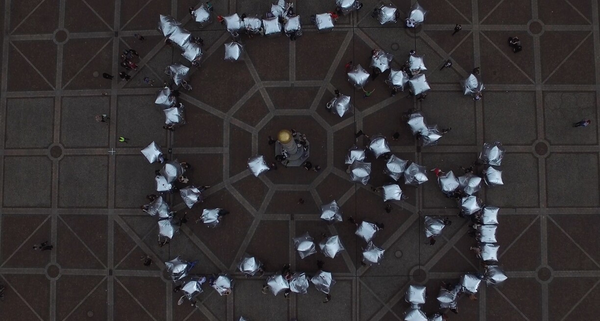 Mirror Barricade, TOOLS FOR ACTION in collaboration with Schauspiel Dortmund, Dortmund 2016