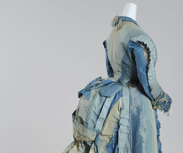 Besuchstoilette (Lady’s dress for paying visits), 1870/1873 (c) Wien Museum WIEN MUSEUM: Depotführungen in die Modesammlung