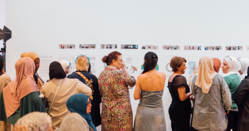 © Sebastian Gansrigler Gespräch in Bildern. Wir durch Kunst