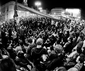 Versammlung im öffentlichen Raum, Madrid 2015 Bild: Gorka Linaza DEMOCRACitY