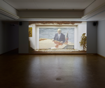 Photo: Simon Vogel, Köln / Cologne, Courtesy Galerie Gisela Capitain, Cologne mumok Kino: Marcel Odenbach
