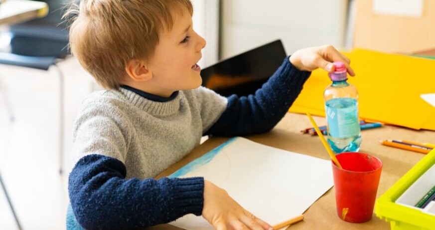 LEO Kinderatelier 2022 © Leopold Museum, Wien | Foto: Jonas Thiller LEO Kinderatelier: Ich bin ich und du bist du