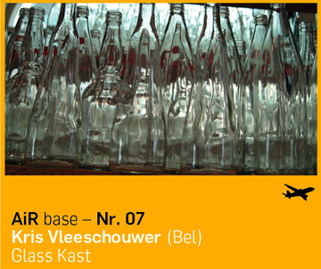 AiR base Nr. 07 Kris Vleeschouwer (BEL) Glass Kast