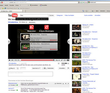 Gruppe Internetforschung: YouTube-Kino