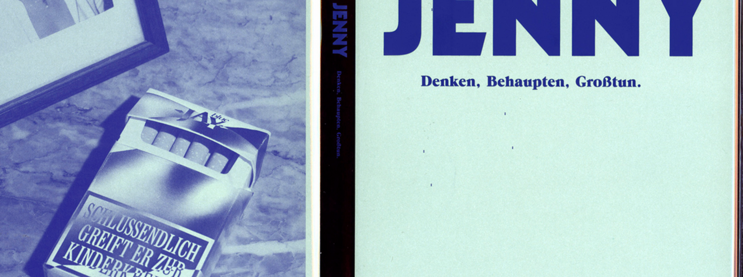 LITERATUR/ZEIT/SCHRIFTEN: JENNY