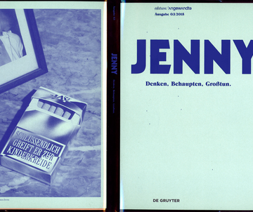 LITERATUR/ZEIT/SCHRIFTEN: JENNY