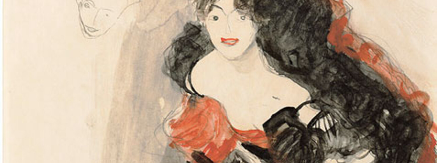 (c) Gustav Klimt (1862-1918), Studie zum Bild "Judith" Nachmittagskonzerte im LEOPOLD MUSEUM