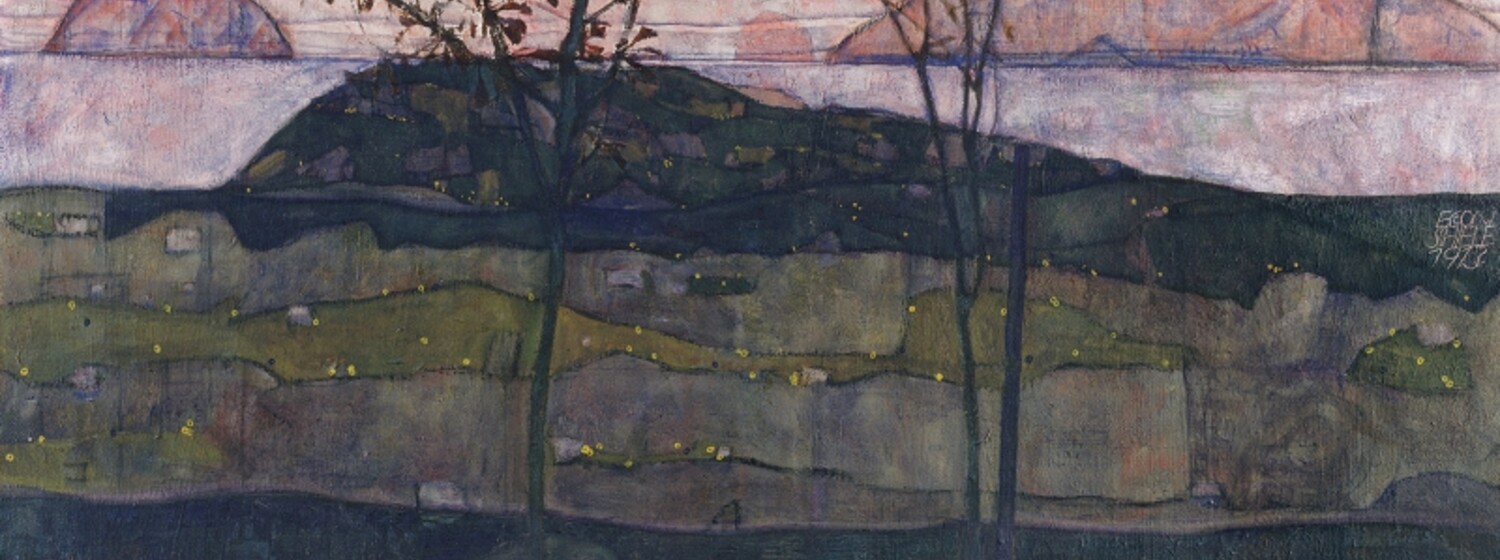 EGON SCHIELE, „Versinkende Sonne“, 1913 © Leopold Museum, Wien | Foto: Leopold Museum, Wien EGON SCHIELE