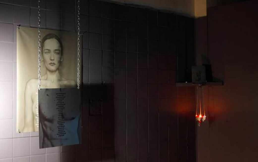 exhibition 'Place which isn't exist' by Janna Gladko/ Alesia Zhitkrvich, 2018