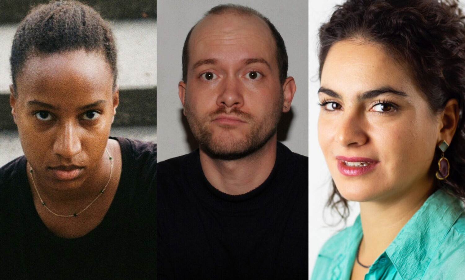 Djamila Grandits © Lilith Kraxner, Thomas Trabitsch © Massimo Deo, Selina Shirin Stritzel © Guilherme Maggessi Djamila Grandits © Lilith Kraxner, Thomas Trabitsch © Massimo Deo, Selina Shirin Stritzel © Guilherme Maggessi