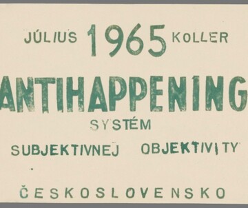 c) Bratislava City Gallery und/and Július Koller Society Július Koller