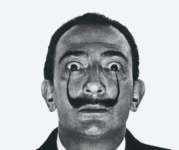 (c) Philippe Halsman Le Surrealisme, c'est moi!