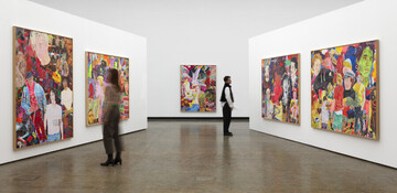 Ausstellungsansicht "Richard Hawkins: Potentialities", Kunsthalle Wien 2025 Courtesy des Künstlers; Galerie Buchholz, Köln/Berlin/New York und Greene Naftali, New York, Foto: Markus Wörgötter