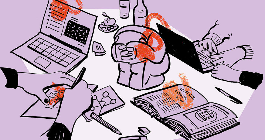 Illustration: © Stefanie Hilgarth Symposium: Ludwig goes digital! Citizen Humanities und digitale Sammlungsforschung