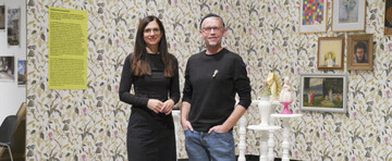 Eva Böhm und Martin Walkner, Foto: Kunsthalle Wien Eva Böhm und Martin Walkner, Foto: Kunsthalle Wien