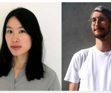 Helen Young Chang, Foto: Stephan Gruber; Raphael Dillhof, Foto: privat Art Critics Award 2017