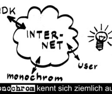 monochrom kennt sich ziemlich aus