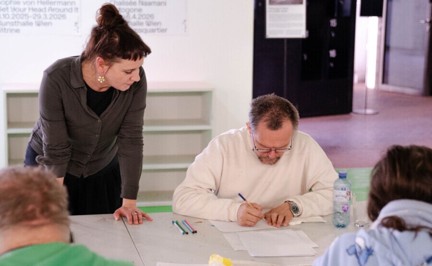 Inklusive Schreib-Werkstätten mit Ohrenschmaus, Kunsthalle Wien 2026 Foto: Kunsthalle Wien