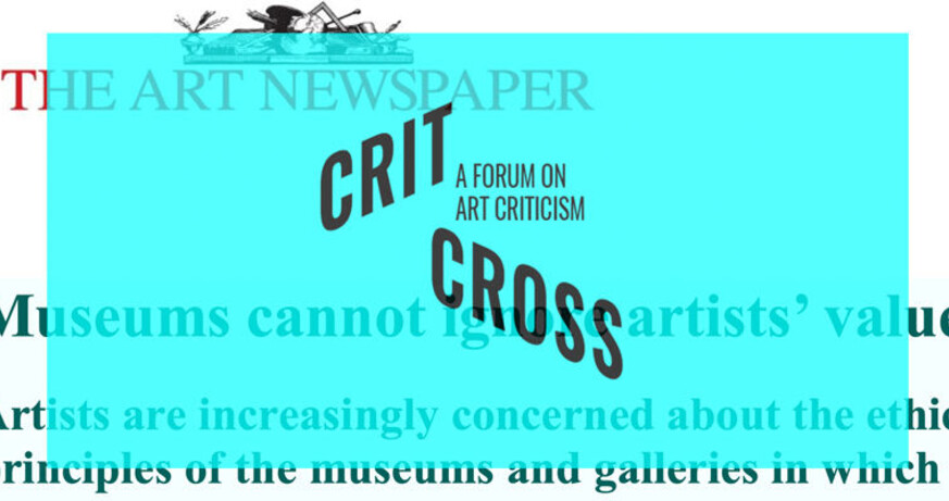 Crit Cross. A Forum on Art Criticism #8