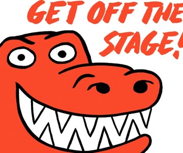 Steve Reeder (USA): GET OFF THE STAGE!