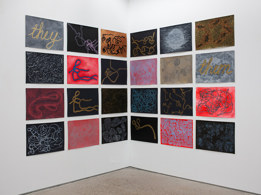 Ebola, installation view