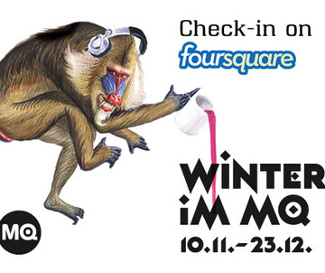 Check in @ Winter im MQ! Foursquare-Specials!