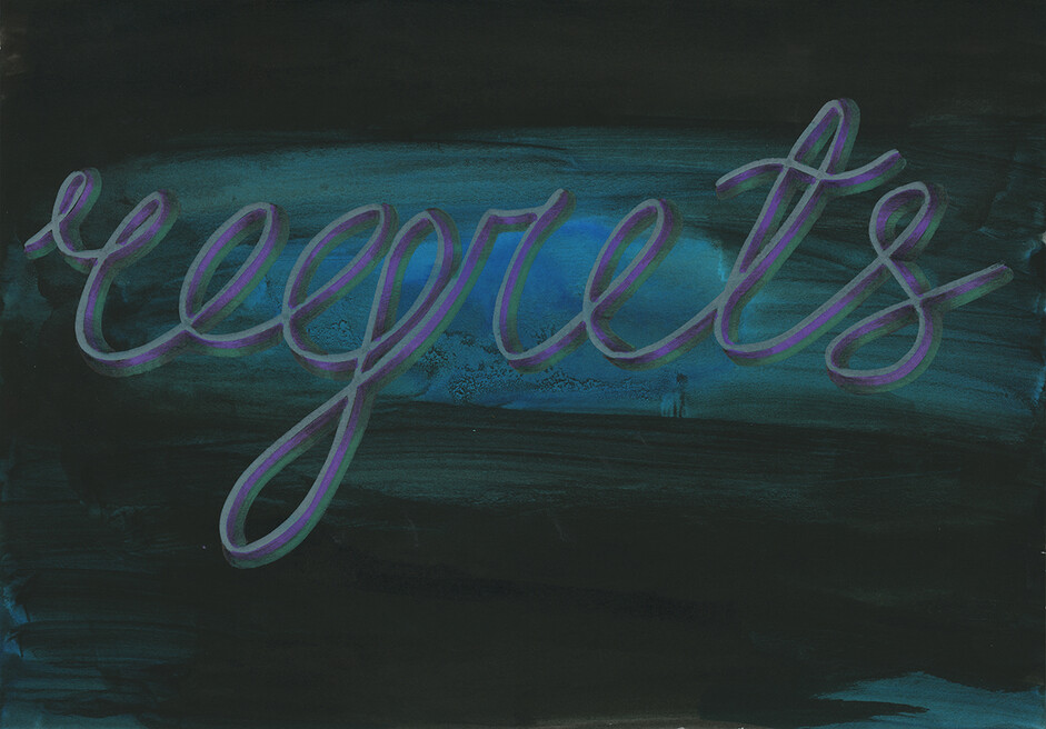 Regrets from Drawing Diaries