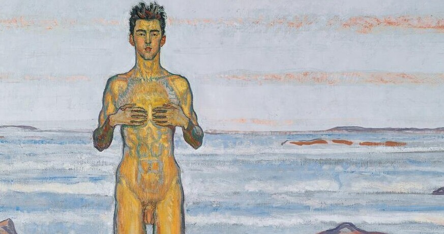 Ferdinand Hodler, Blick ins Unendliche III, 1903/04 © Musée cantonal des Beaux-Arts de Lausanne. Erworben 1994, Foto: Musée cantonal des Beaux-Arts de Lausanne Exhibition: HIDDEN MODERNISM. The Fascination with the Occult around 1900