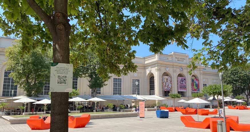 Interaktives Suchspiel: Wald der Zukunft im MuseumsQuartier Wien