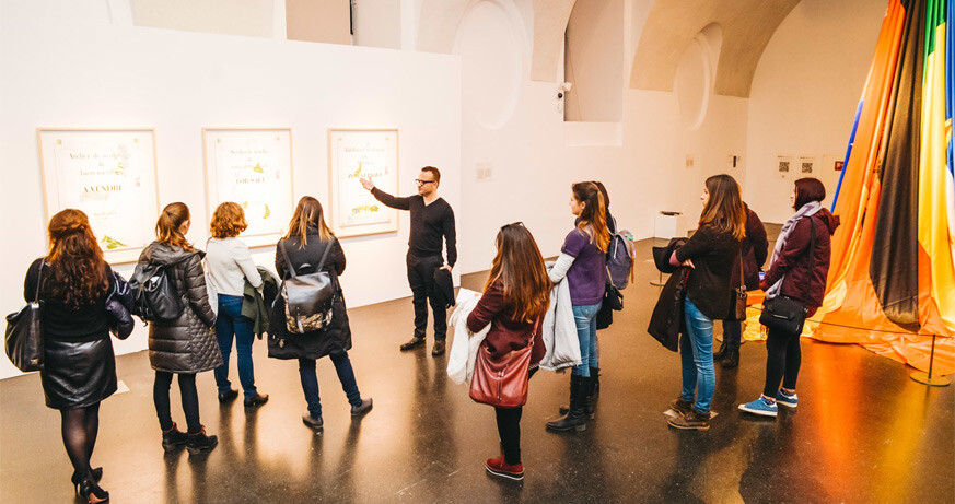 Q21 Backstage Tour am Libellen-Wochenende