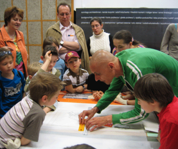 (c) Architekturzentrum Wien Archikids: Bücherwürmer aufgepasst!