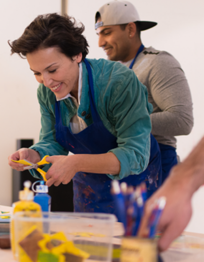 Offene Werkstatt im mumok Atelier