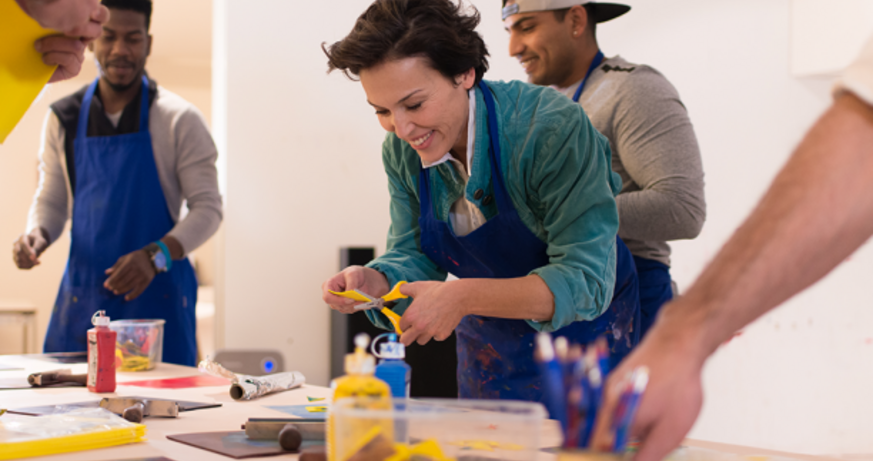 @ Christoph Spranger Offene Werkstatt im mumok Atelier