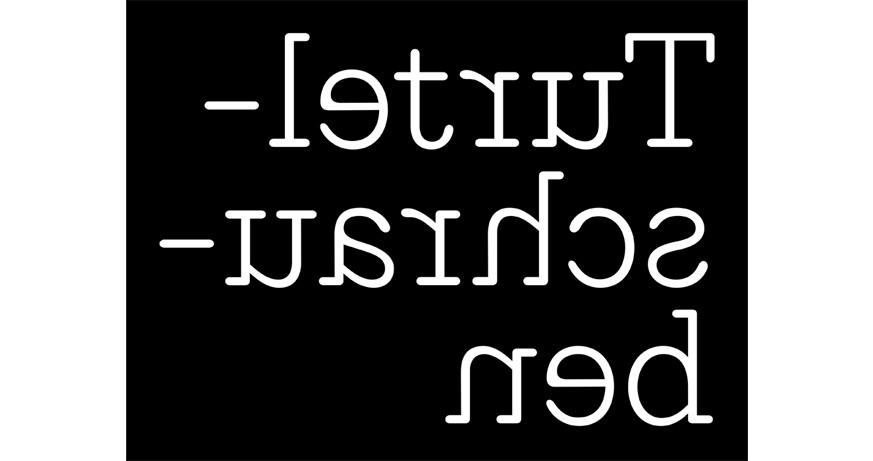 Stina Frenz designs the poem ‘Verleih meine Fehler’ (Lend Me My Mistakes) by Ernst Strouhal