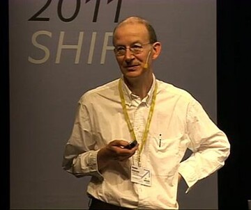 Robert Kinross (c) TYPO Berlin tga-Vortrag: Robin Kinross