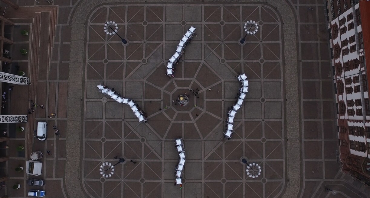 Mirror Barricade, TOOLS FOR ACTION in collaboration with Schauspiel Dortmund, Dortmund 2016