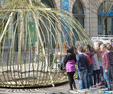 KAGOME - Kindersandkiste im Weidenzelt