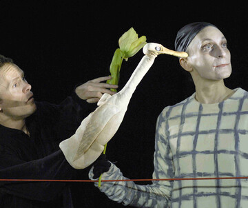 (c) Marcus Lieberenz Ente, Tod und Tulpe