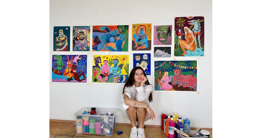 Dzvinya Podlyashetska - Open Studio