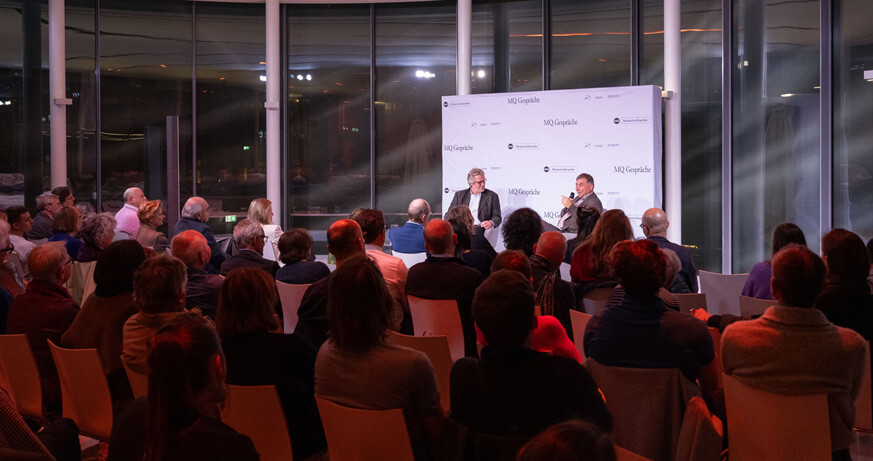 MQ Gespräche: Philipp Blom in conversation with Philippe Sands