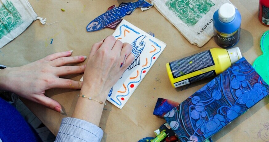 Printing workshop for adults: ORNAMENT AS EXPRESSION