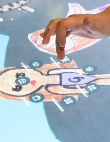 © ZOOM Kindermuseum, Foto: Paul Pibernig ZOOM Trickfilmstudio: KI – KINDER-INTELLIGENZ!